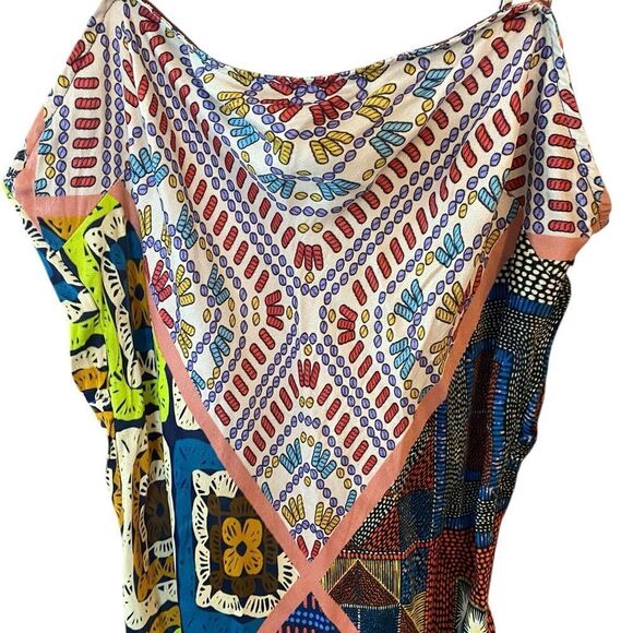 Anthropologie Conditions Apply Sz L NWT Blue Chloe Maxi Slip Dress - Picture 4 of 15